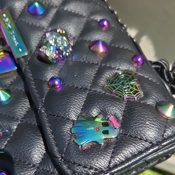 Betsy Johnson Iridescent Halloween Inspired Purse - Picture 15 of 17